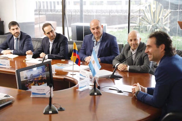 Molina viajó a Colombia para intercambiar políticas en materia de inclusión